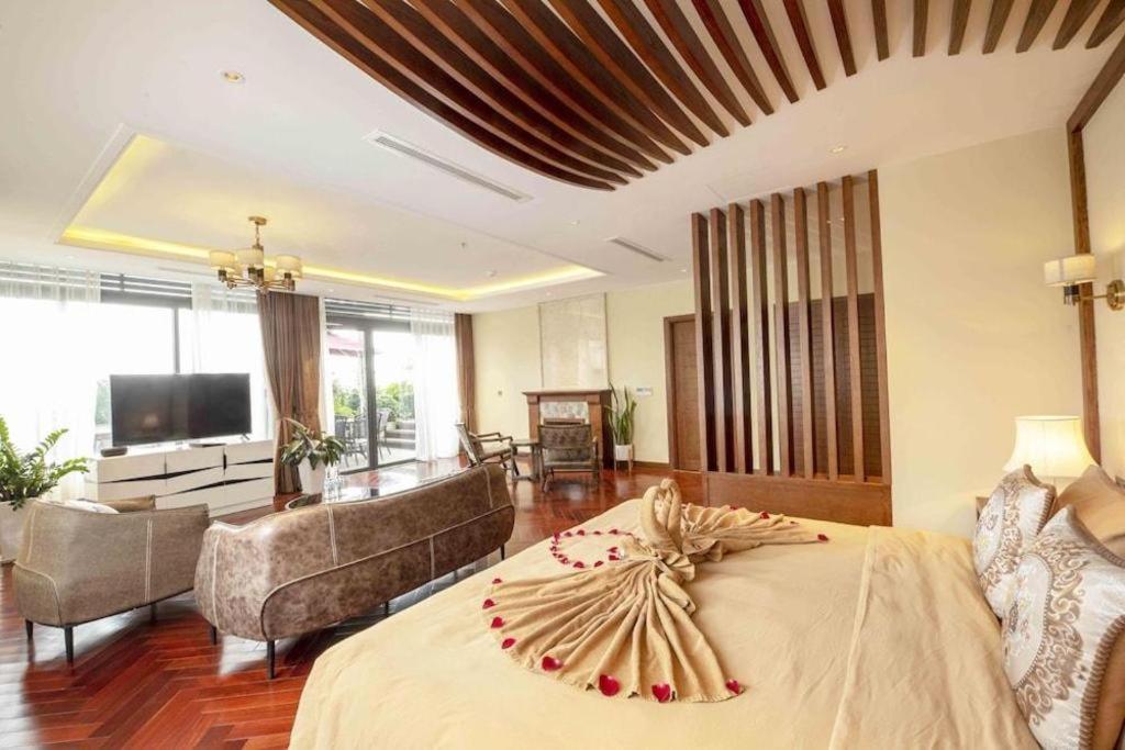 Thang Loi Tam Dao Hotel Exterior photo